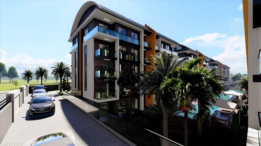 Квартира 1+1 в районе Окурджалар