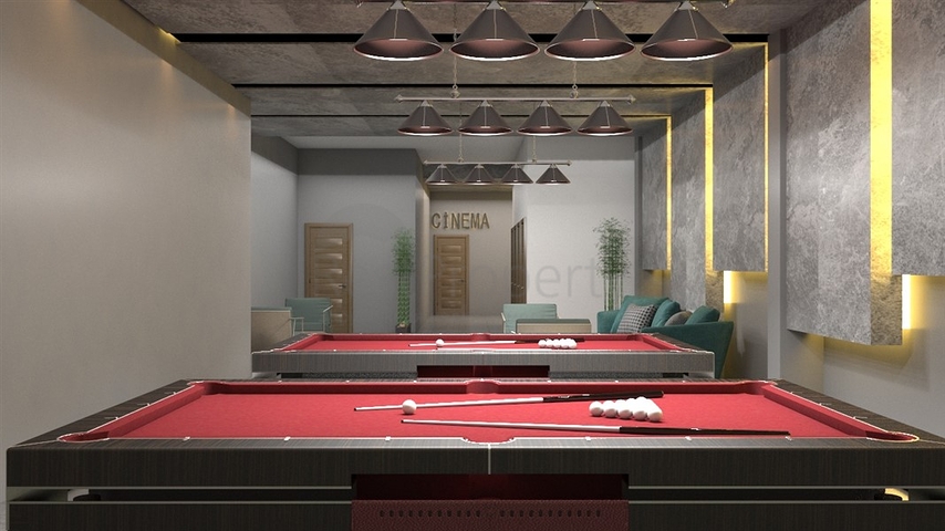 Квартира 1+1 в районе Окурджалар