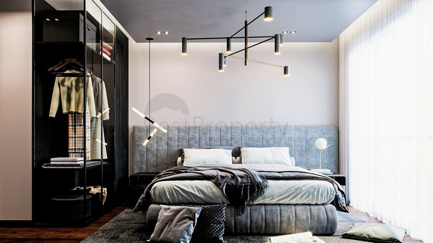 Квартира 1+1 в районе Окурджалар