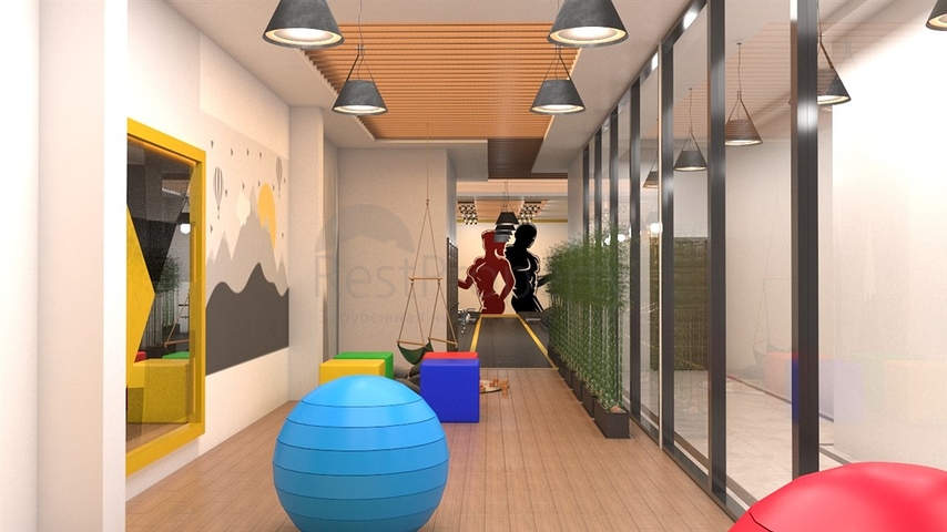 Квартира 1+1 в районе Окурджалар