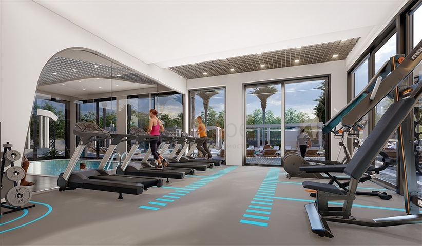 Пентхаус 2+1 в новом комплексе в центре Махмутлара