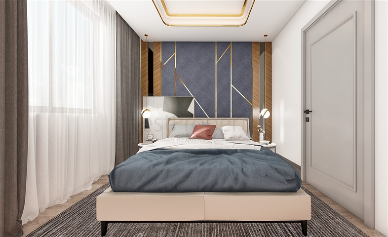 Пентхаус 2+1 в новом комплексе в центре Махмутлара