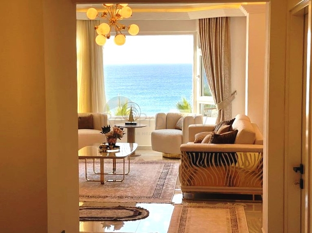 Уютные апартаменты 2+1 с видом на море в Тосмуре