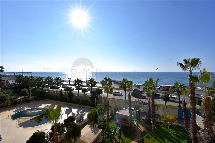 Уютные апартаменты 2+1 с видом на море в Тосмуре