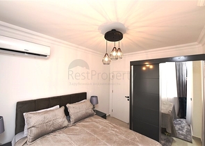 Уютные апартаменты 2+1 с видом на море в Тосмуре