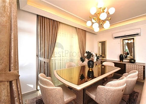 Уютные апартаменты 2+1 с видом на море в Тосмуре