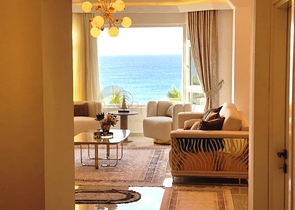 Уютные апартаменты 2+1 с видом на море в Тосмуре