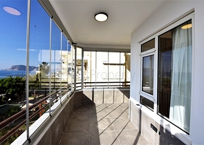 Уютные апартаменты 2+1 с видом на море в Тосмуре