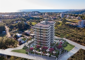 Квартира 1+1  в строящемся комплексе в Авсалларе