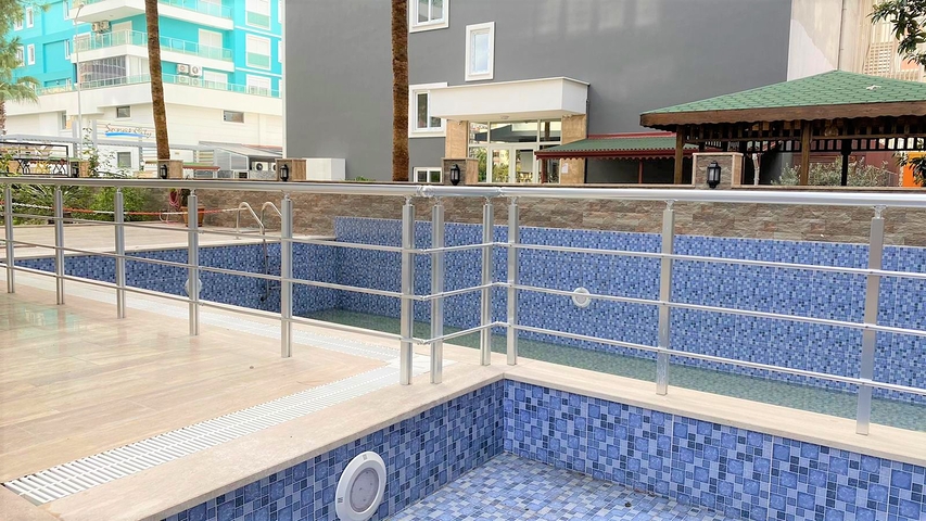 Двухкомнатная квартира с мебелью в Махмутларе