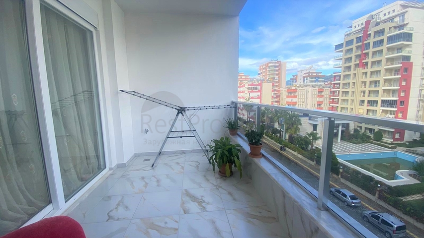 Двухкомнатная квартира с мебелью в Махмутларе