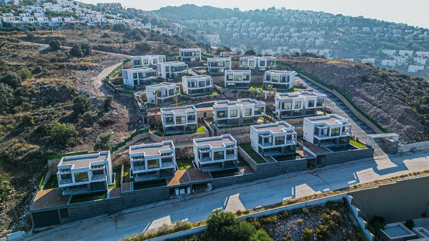 Новый комплекс с панорамным видом на море в уютном месте в районе Ялыкавак. Новый комплекс с панорамным видом на море в уютном месте в районе Ялыкавак.