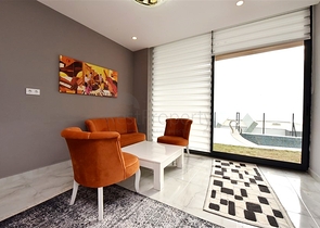 Вилла планировки 5+1 в центральном районе Алании