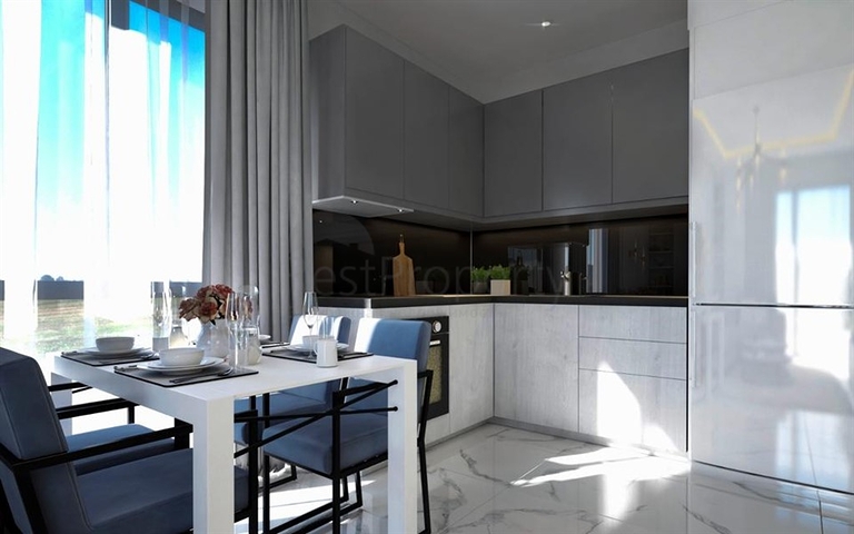 Инвестиционный проект в центре Алании в 200 м от моря 