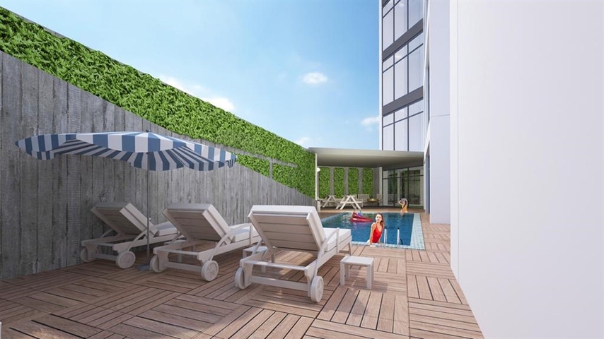 Инвестиционный проект в центре Алании в 200 м от моря 