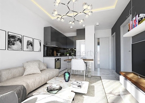 Инвестиционный проект в центре Алании в 200 м от моря 