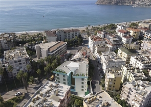 Инвестиционный проект в центре Алании в 200 м от моря 