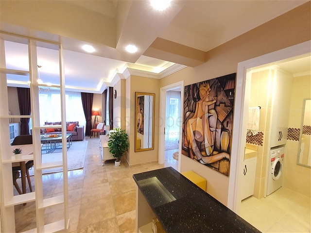 Двухкомнатная квартира в районе Джикджилли 