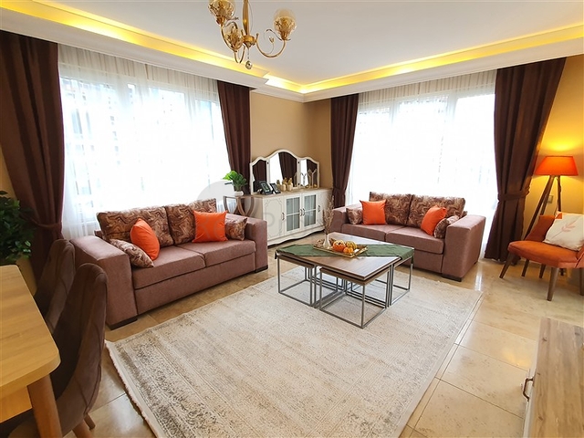 Двухкомнатная квартира в районе Джикджилли 