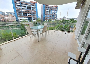 Двухкомнатная квартира в районе Джикджилли 