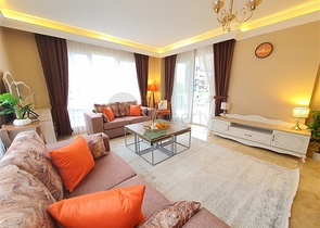 Двухкомнатная квартира в районе Джикджилли 