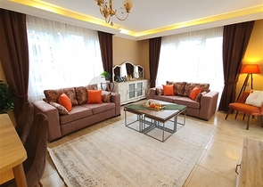 Двухкомнатная квартира в районе Джикджилли 