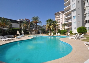 Двухкомнатная квартира в районе Джикджилли 