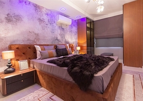 Меблированная квартира 2+1 на первой береговой линии в Махмутларе