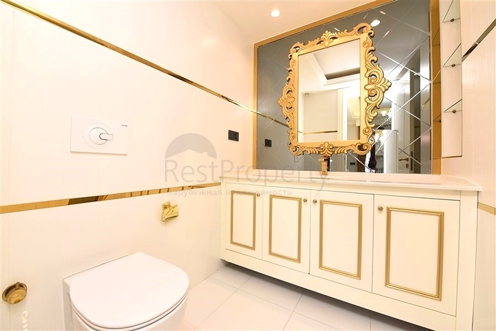 Квартира 2+1 в топовом комплексе в центре Алании