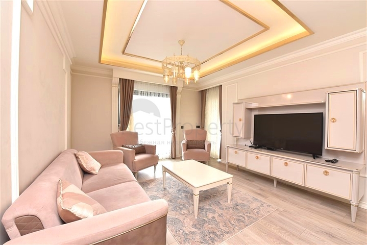 Квартира 2+1 в топовом комплексе в центре Алании