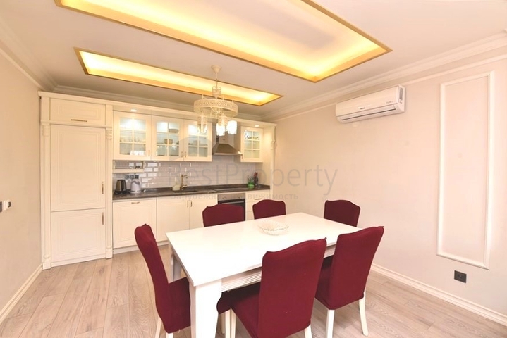 Квартира 2+1 в топовом комплексе в центре Алании