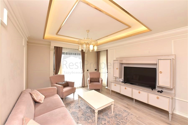 Квартира 2+1 в топовом комплексе в центре Алании