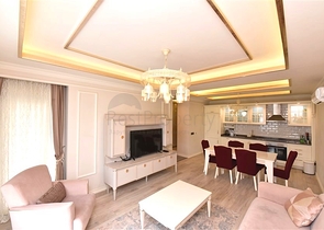 Квартира 2+1 в топовом комплексе в центре Алании