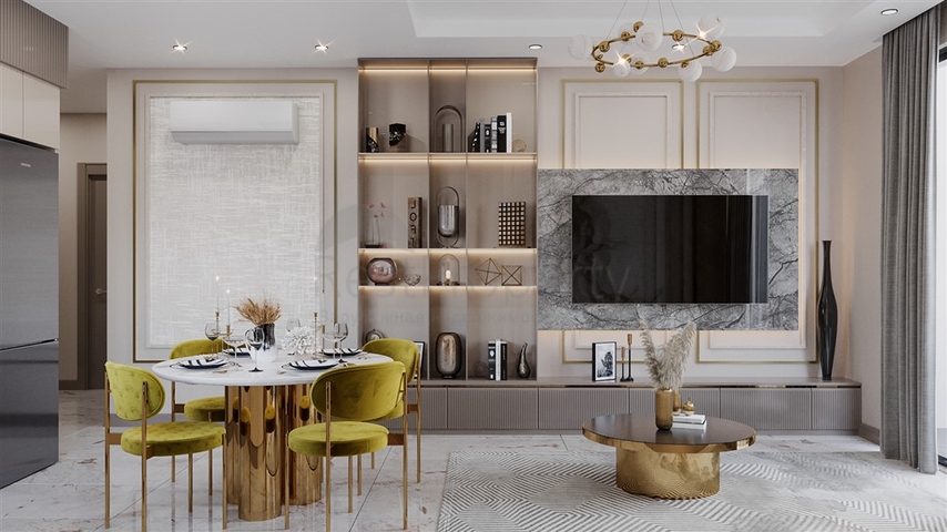 Проект с отельной инфраструктурой в шаговой доступности до пляжа Клеопатры