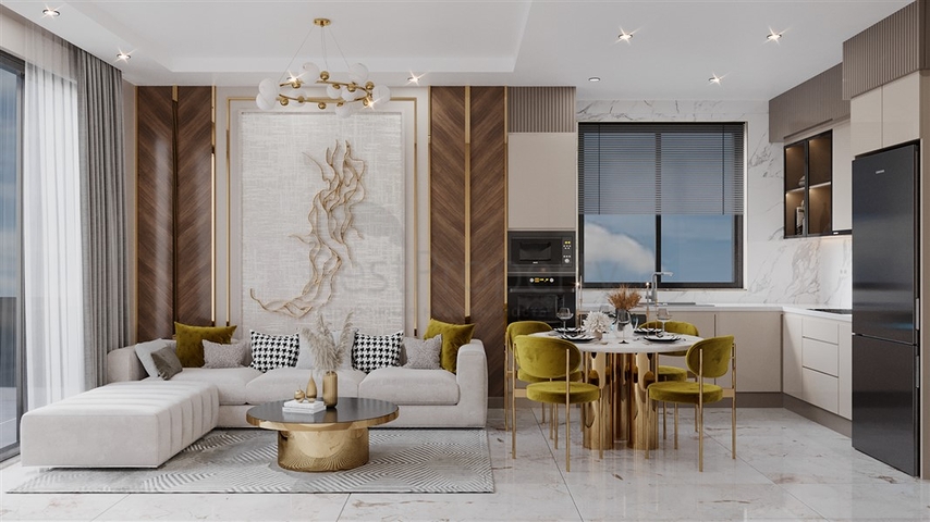 Проект с отельной инфраструктурой в шаговой доступности до пляжа Клеопатры