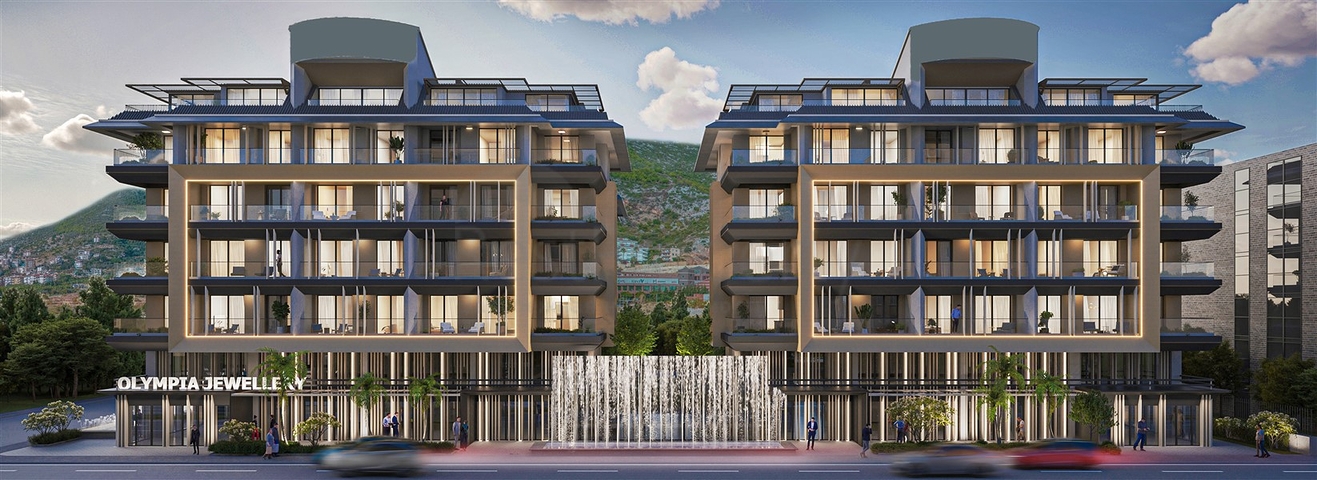 Проект с отельной инфраструктурой в шаговой доступности до пляжа Клеопатры