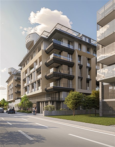 Проект с отельной инфраструктурой в шаговой доступности до пляжа Клеопатры