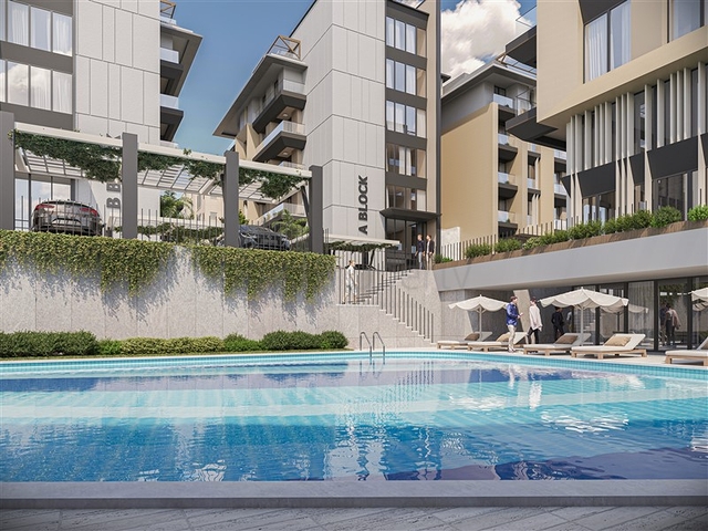 Проект с отельной инфраструктурой в шаговой доступности до пляжа Клеопатры