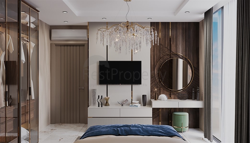 Проект с отельной инфраструктурой в шаговой доступности до пляжа Клеопатры