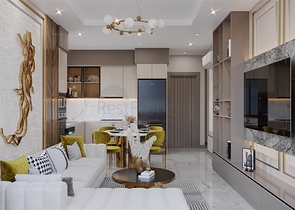 Проект с отельной инфраструктурой в шаговой доступности до пляжа Клеопатры