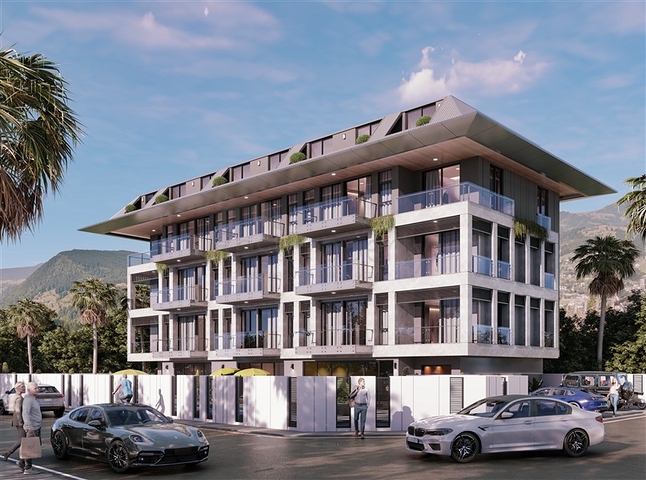 Новый проект в районе Клеопатра в 500 м от моря 