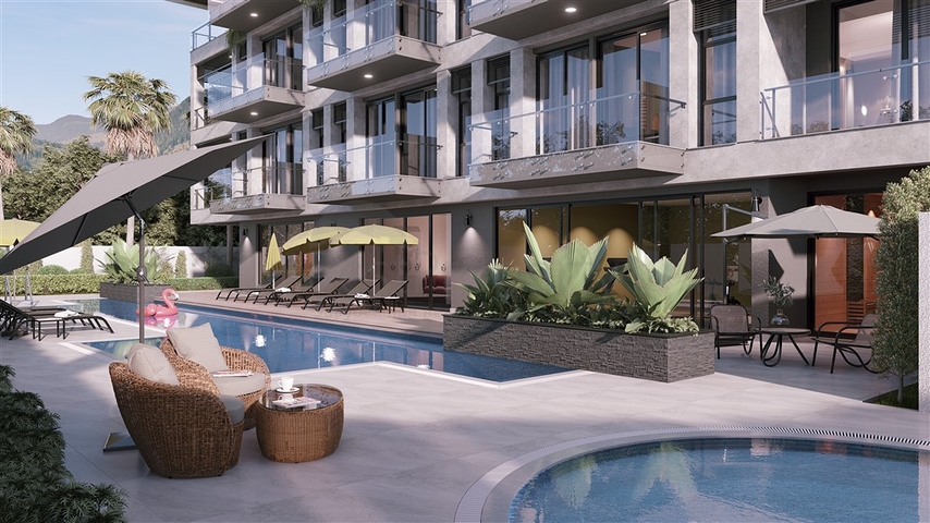 Новый проект в районе Клеопатра в 500 м от моря 