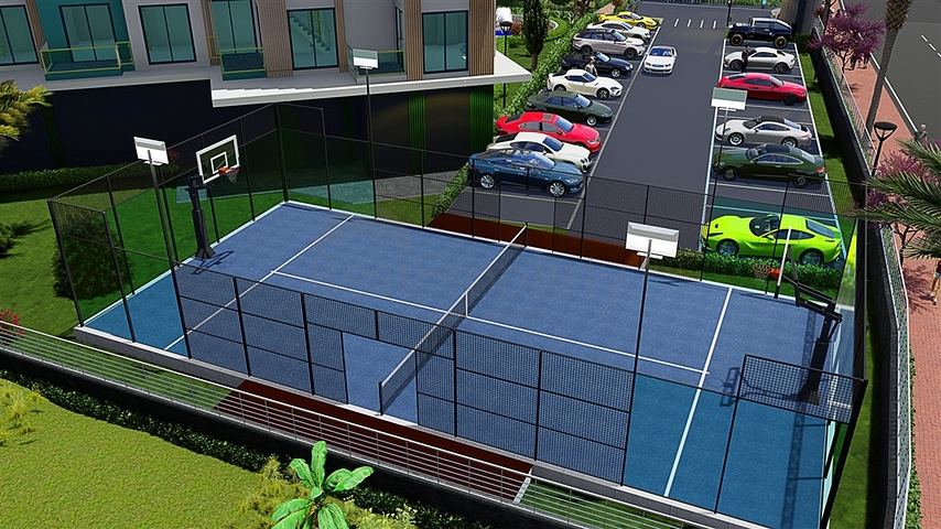 Апартаменты в новом комплексе в районе Махмутлар