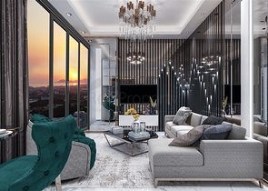 Апартаменты в новом комплексе в районе Махмутлар