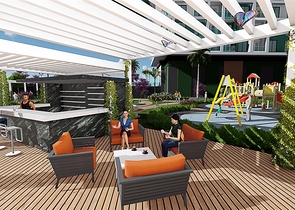 Апартаменты в новом комплексе в районе Махмутлар