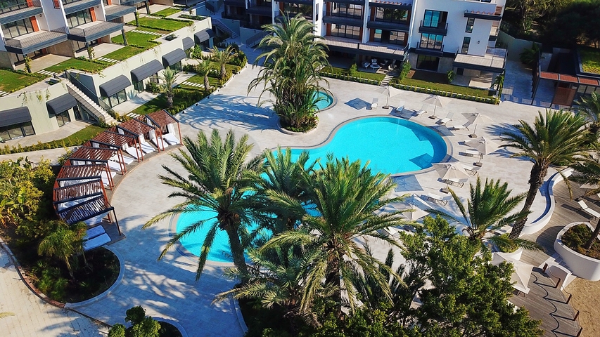 Шикарные видовые апартаменты на первой линии в элитном районе Ялыкавак Шикарные видовые апартаменты на первой линии в элитном районе Ялыкавак