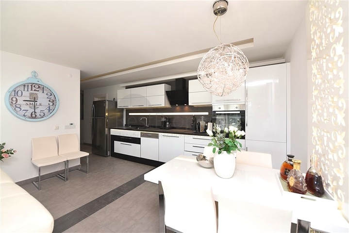 Готовая к переезду квартира 2+1 в районе Оба