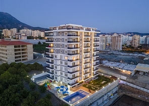 Квартира 2+1 в комплексе с разнообразной инфраструктурой 