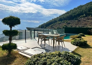 Вилла планировки 5+1 с шикарным видом на Аланию