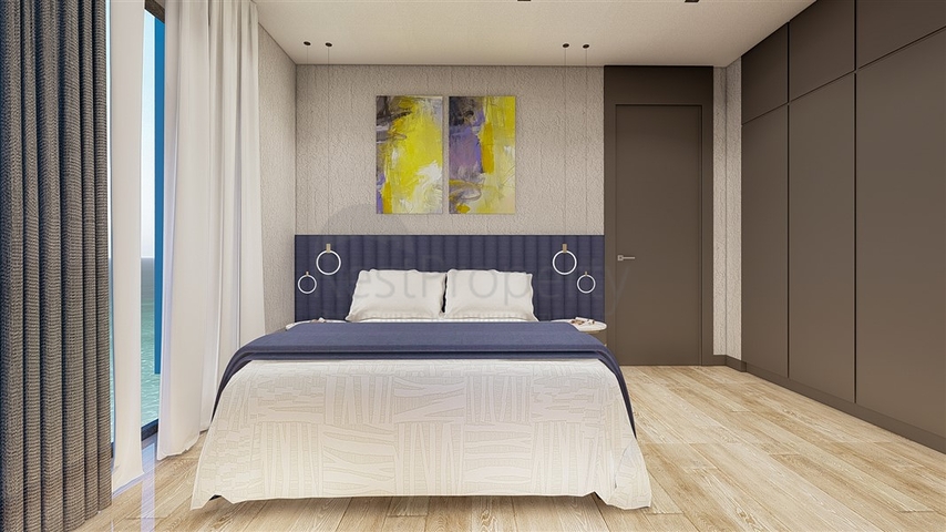 Новый бутик- проект в 500 м от моря в Каргыджак